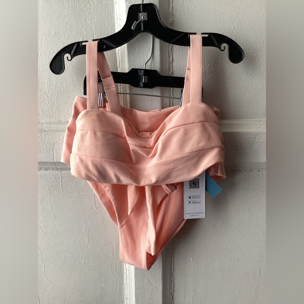 Cupshe Peach Color Bikini Set